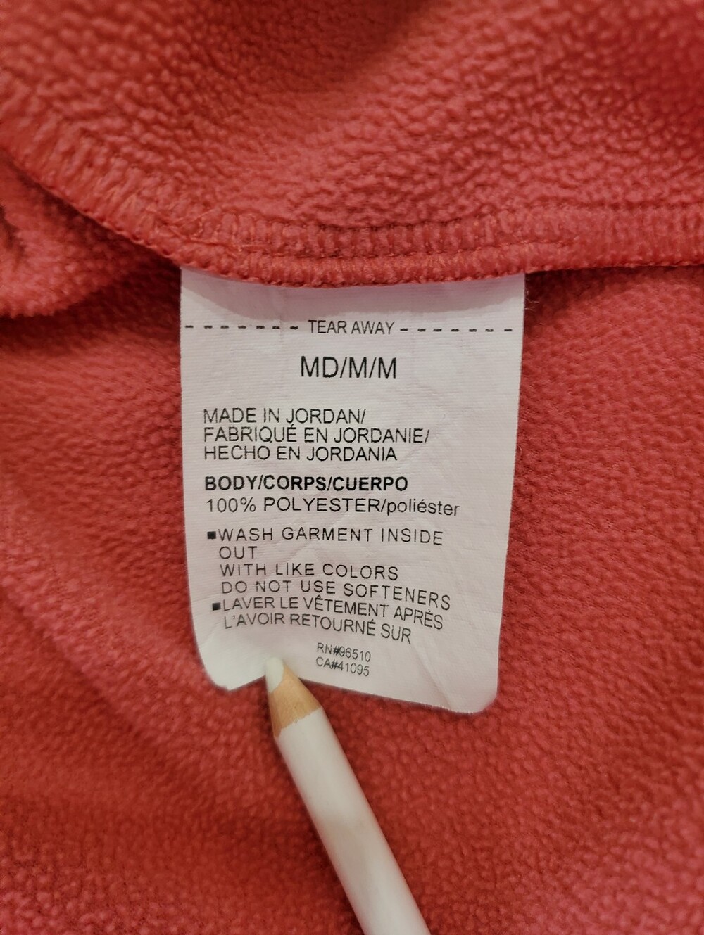 Under Armour Coral Synthetic Fleece Mock Neck Mirage Pullover Sweater - Picture 9 of 10